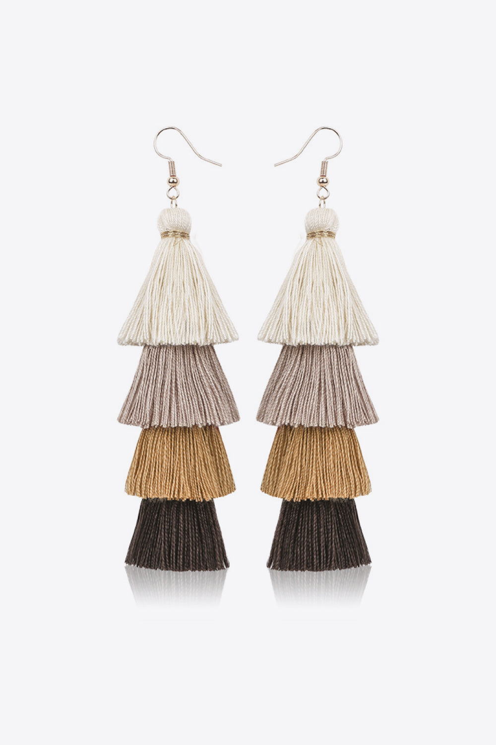 Layered Tassel Earrings