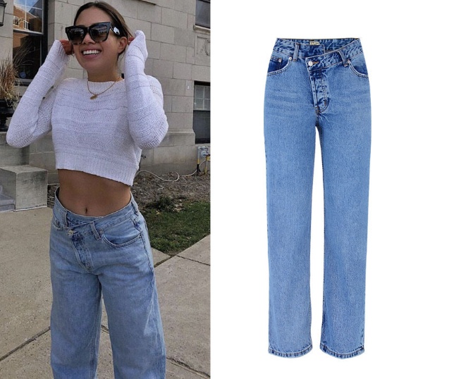 Asymmetric jean