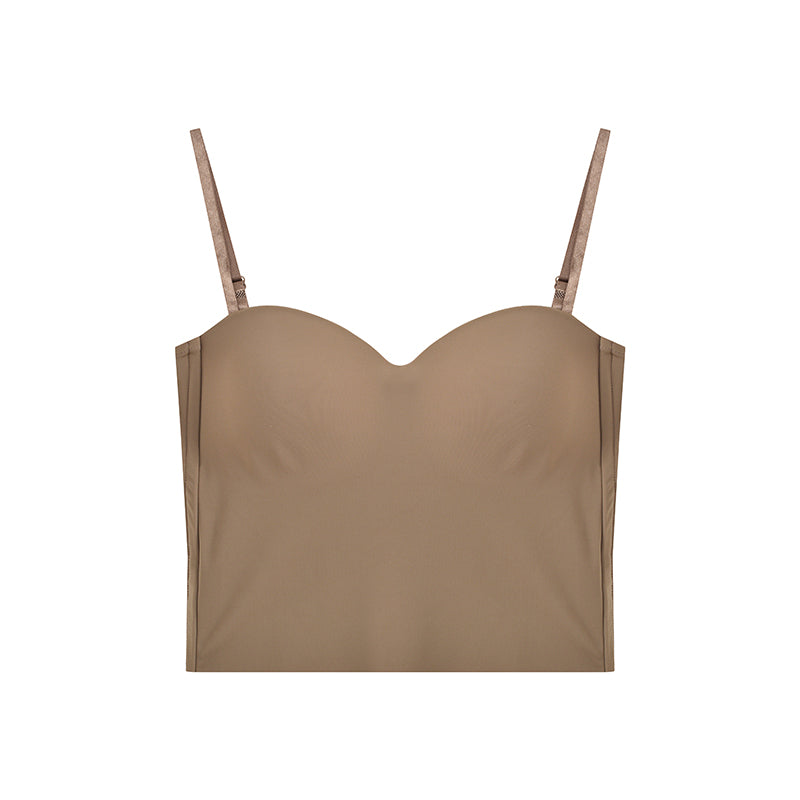 Small Crowd Wrap Chest Slim Short Outer Wear Top Camisole