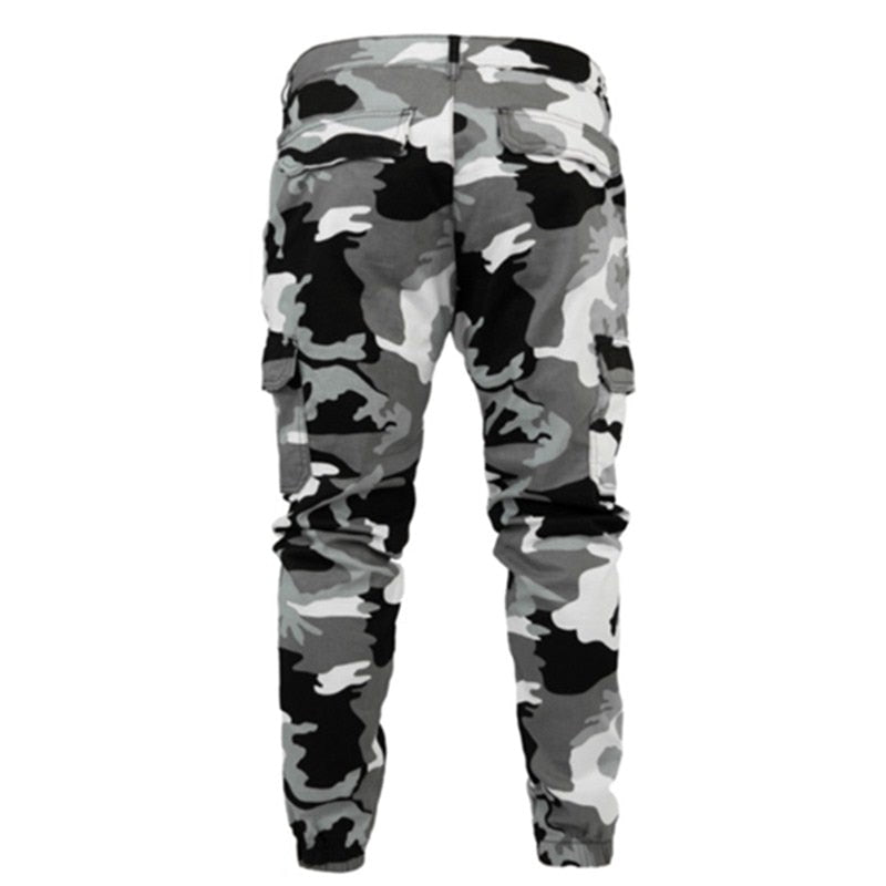 Camouflage Military Joggers Pants Men Pure Cotton Mens Spring Autumn Cargo Pants Men's Comfortable Trousers Camo Casual Clothing