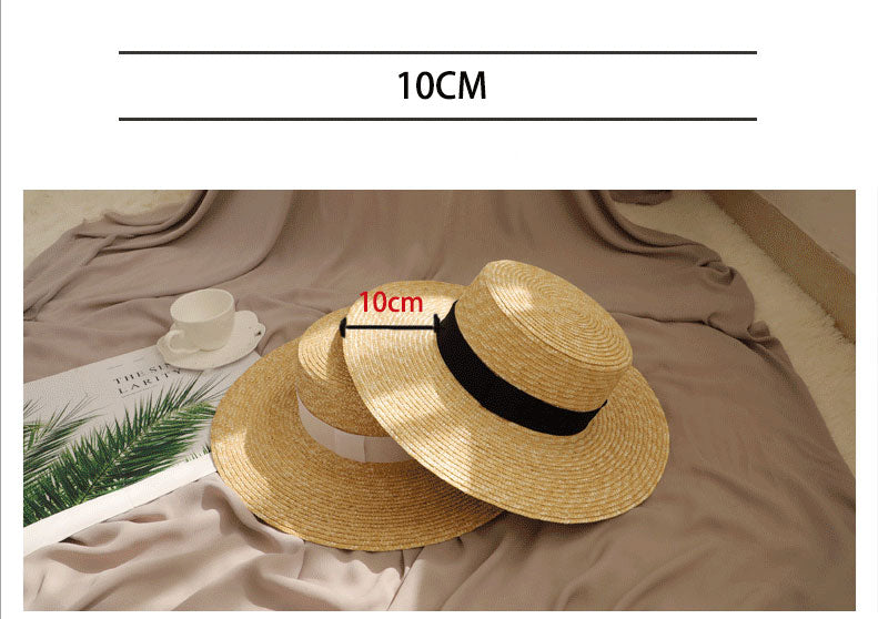 Summer Women Wide Brim Straw Hat Fashion Chapeau Paille Lady Sun Hats Boater Wheat Panama Beach Hats Chapeu Feminino Caps