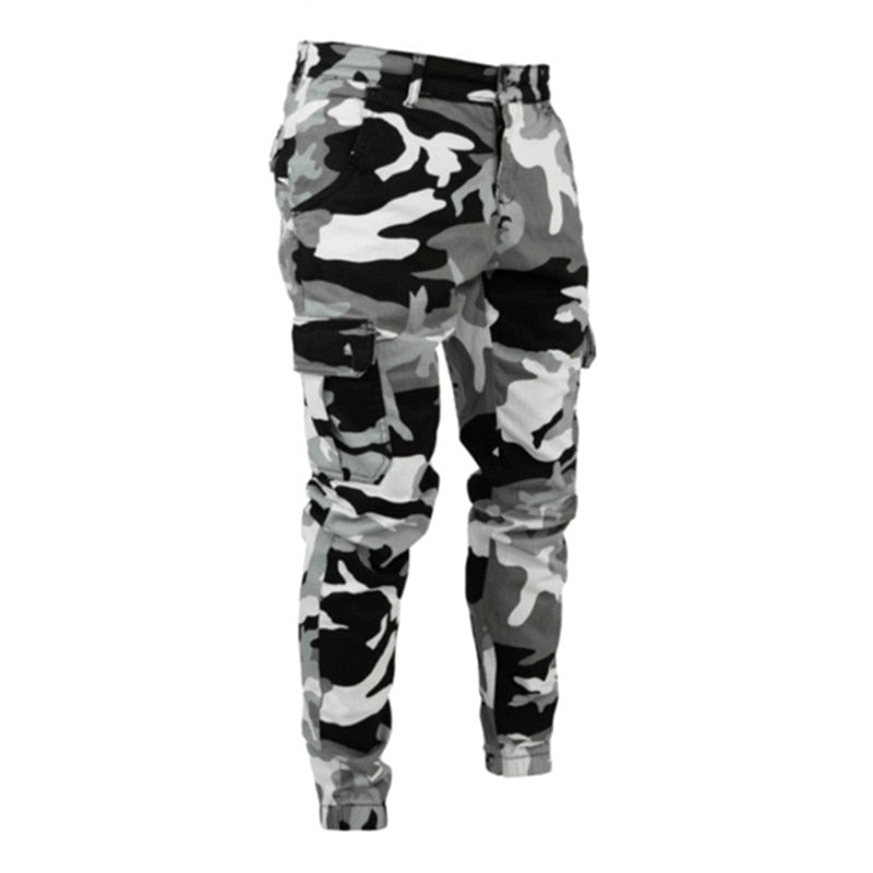 Camouflage Military Joggers Pants Men Pure Cotton Mens Spring Autumn Cargo Pants Men's Comfortable Trousers Camo Casual Clothing