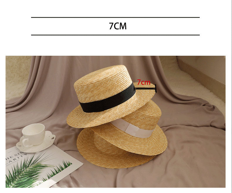 Summer Women Wide Brim Straw Hat Fashion Chapeau Paille Lady Sun Hats Boater Wheat Panama Beach Hats Chapeu Feminino Caps
