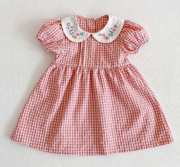 Vestidos de estilo coreano japonés para niñas, ropa informal de princesa, con volantes, para verano