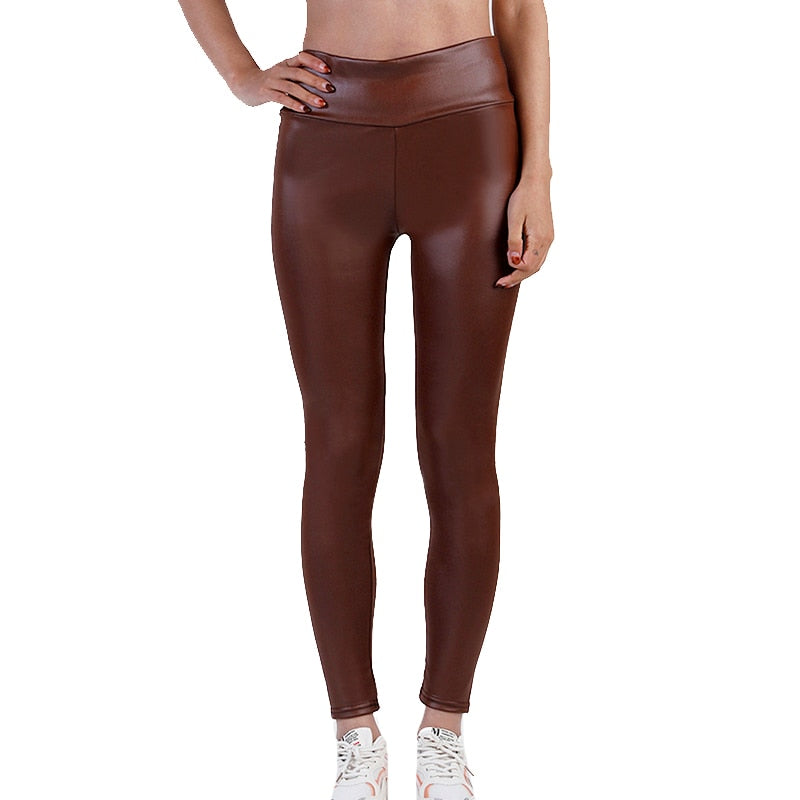 YSDNCHI Sexy Legging Punk Black Skinny Pants Fashion High Waist Stretch Push Up Leggins