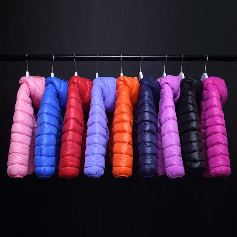 New Fashion Children Jacket Outerwear Boys and Girl Autumn Clothes Warm Down Hooded Coat Teenage Parka Kids Winter Clothing
