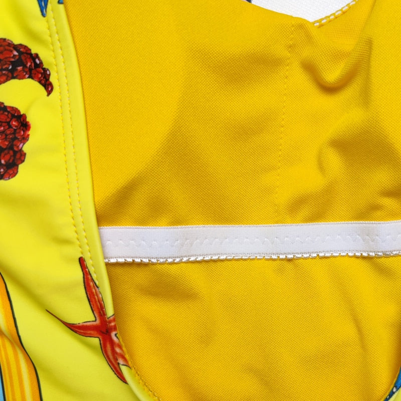 Women Sea Star Pint Monokini bikinis Women's Swimsuit one-pieces Backless Sexy Swimwear Bathing Suit Beach Wear