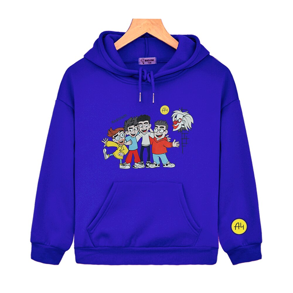 Kids Hoodie Merch A4 Sweatshirt Children's Clothing Top Autumn Boy's Girl's Tops Casual Baby Clothes