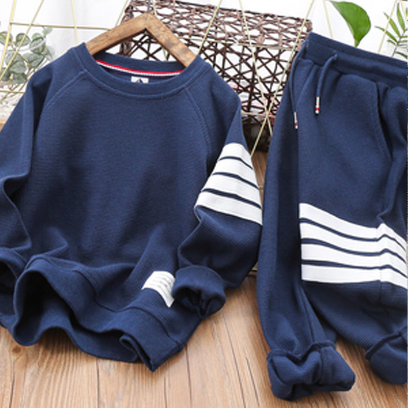 Children's Clothing Boy's Sportswear Children's Sportswear  Spring and Autumn New Medium and Big Children Boys Sweater Pants