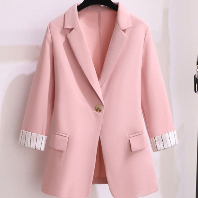 Women's Spring Summer Thin Blazer Pants 3 Pcs Set Office Lady Work Graceful Suit Coat Trousers Vest Outfits Daily Clothes