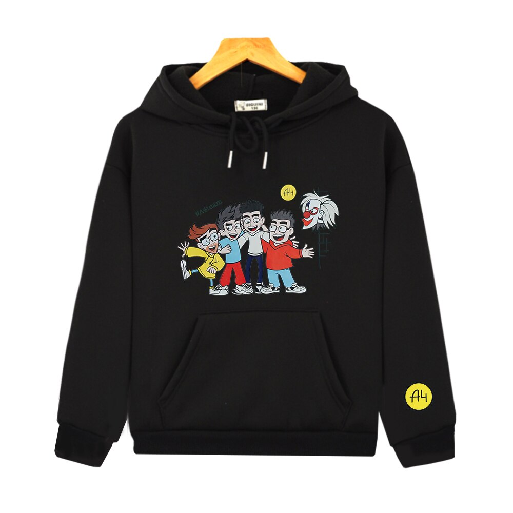 Kids Hoodie Merch A4 Sweatshirt Children's Clothing Top Autumn Boy's Girl's Tops Casual Baby Clothes