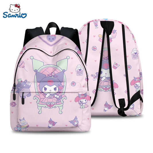 Sanrio Kulomi 3d Printed Backpack Boys Girls School Bag Teenager School Backpacks Women Men Bookbag College Fashion Backpack