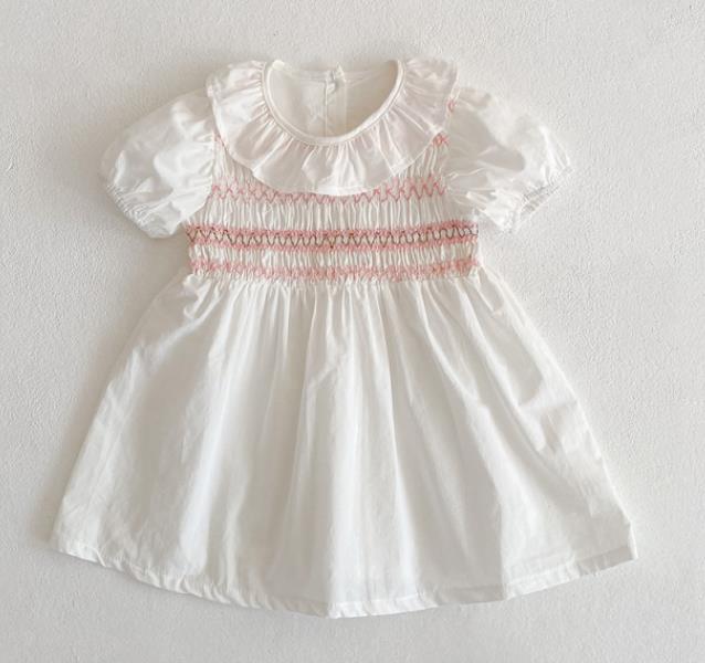 Vestidos de estilo coreano japonés para niñas, ropa informal de princesa, con volantes, para verano
