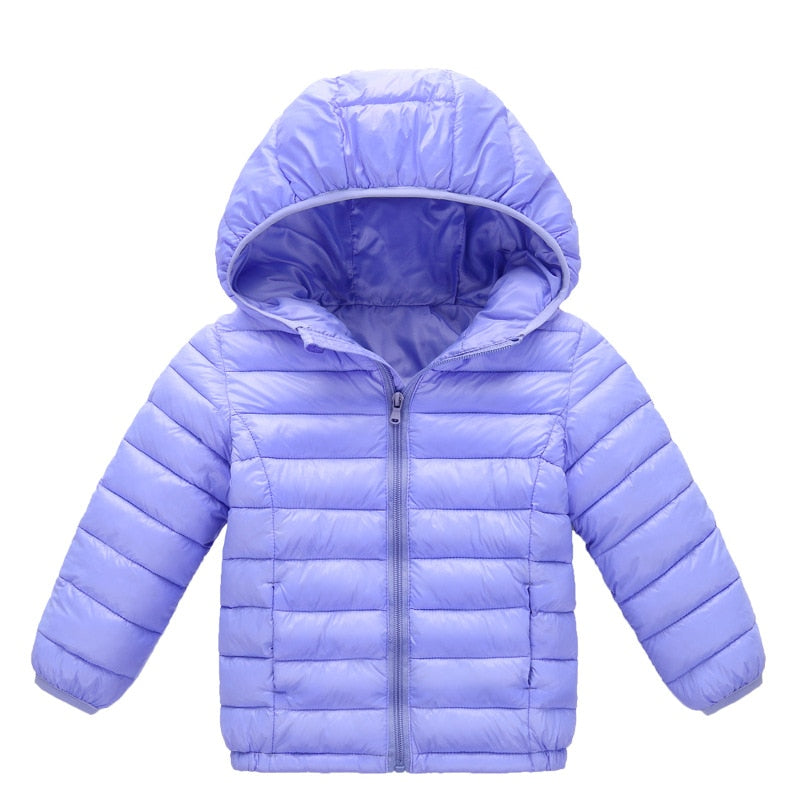 New Fashion Children Jacket Outerwear Boys and Girl Autumn Clothes Warm Down Hooded Coat Teenage Parka Kids Winter Clothing