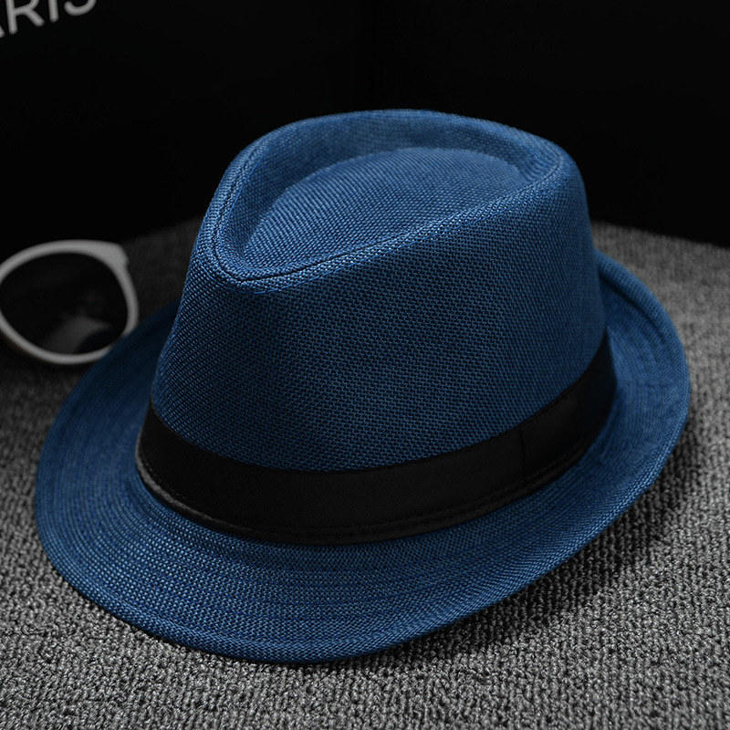 England Retro Men Fedoras Top Jazz Plaid Hat Spring Summer Autumn Bowler Hats Cap Classic Version chapeau Hats