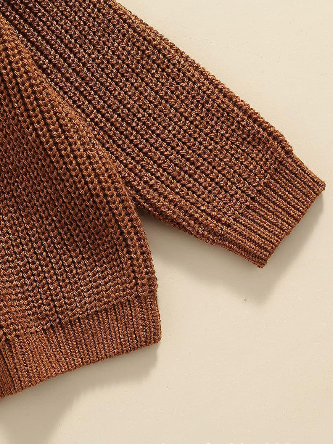 Round Neck Long Sleeve Sweater